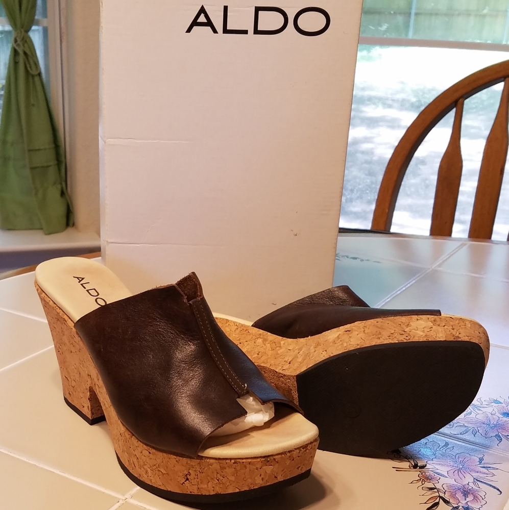 Aldo Cork Wedges